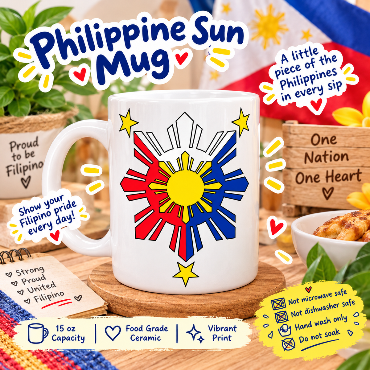Philippines Sun Mug