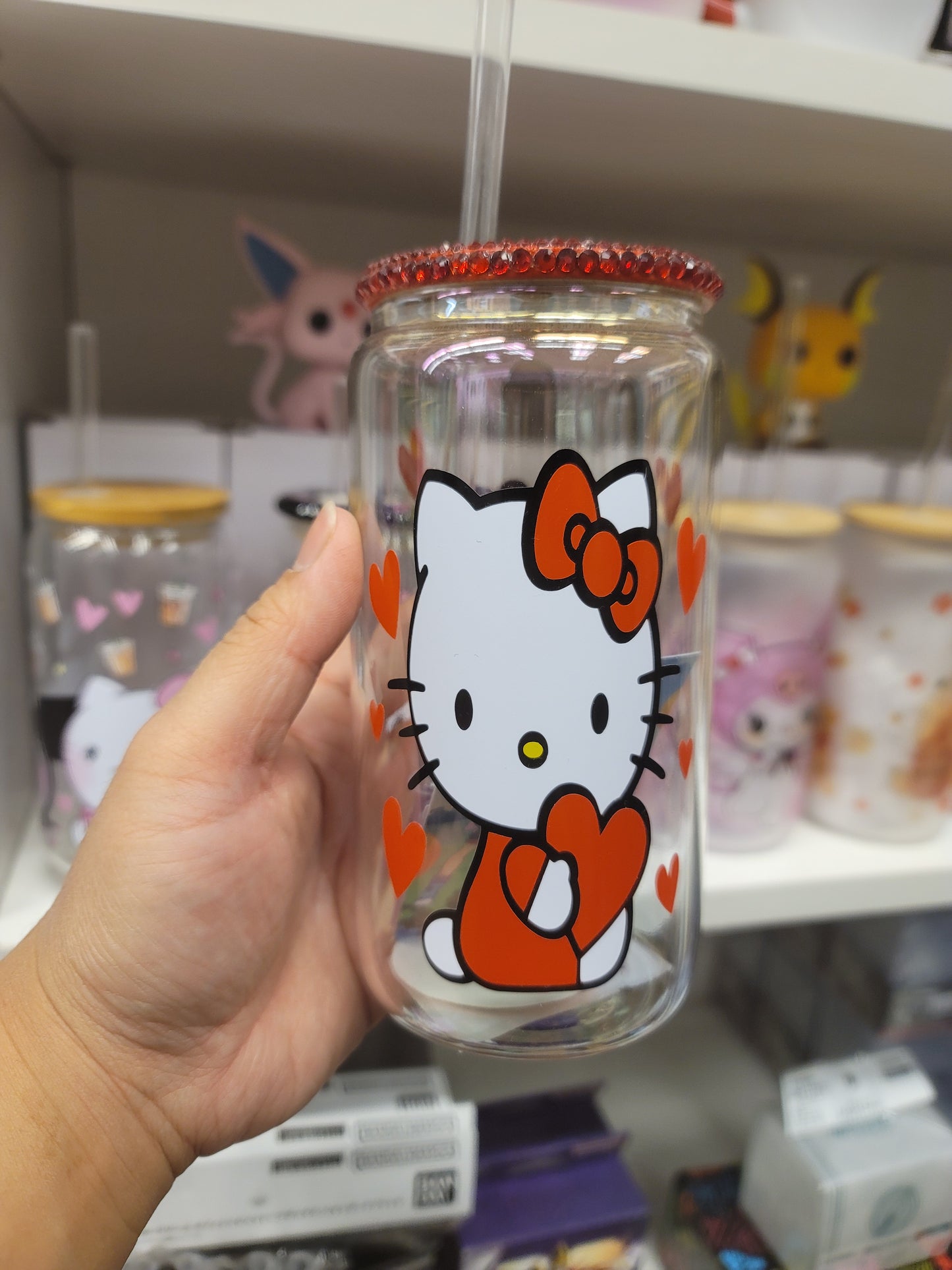 KAWAII HK GLASS CUP