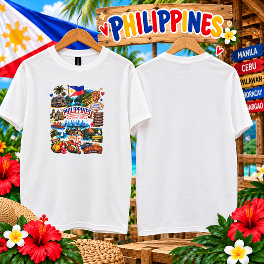 Philippines Collage Shirt