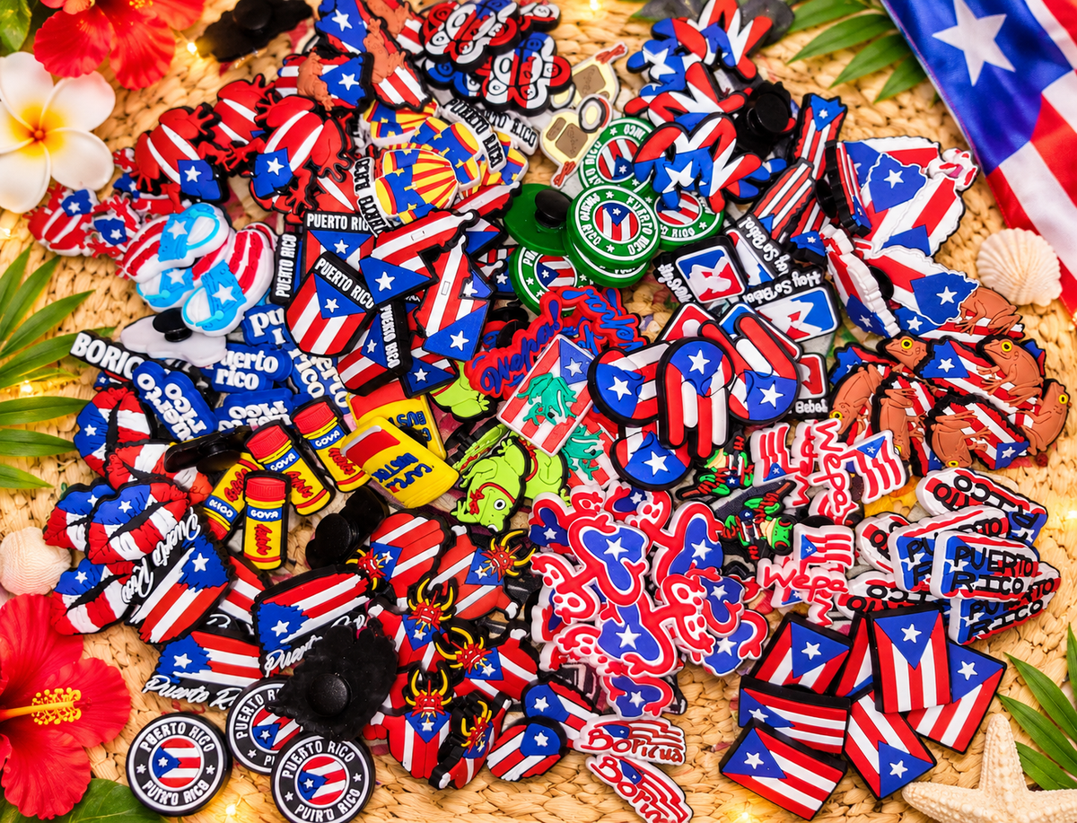 Puerto Rico Shoe Charms