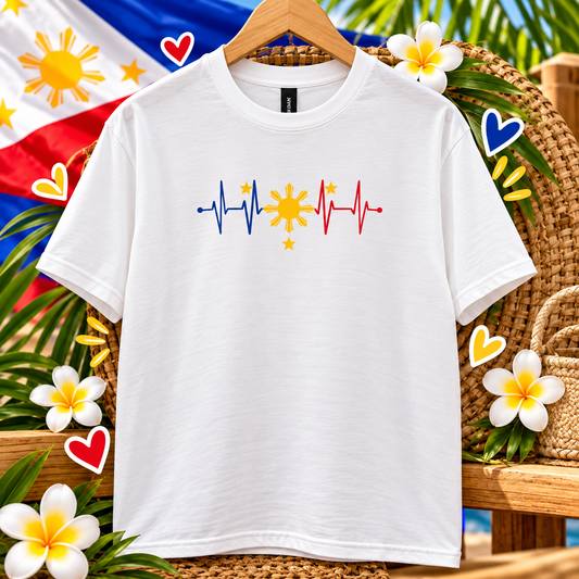 Philippines heartbeat shirt